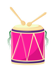 drum and sticks