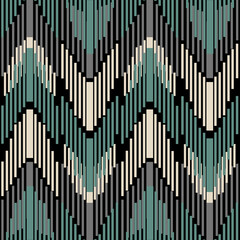 Gray geometric square with black background, geometric pattern for   background image ,black, green, and white geometric vector, geometric arrow triangle seamless. Army green camouflage concept.