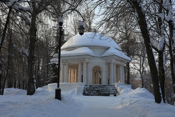 the old rotunda in the park