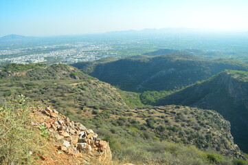 view from the mountain