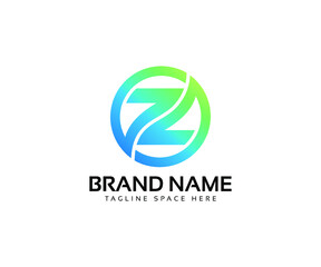 Obraz premium letter z logo design