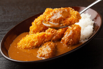 カキフライカレー