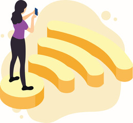 Internet Connection and Wireless Communication
