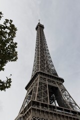 the eiffel tower in paris