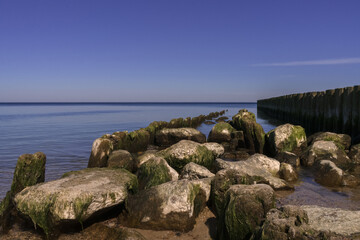 beautiful landscape of baltic sea