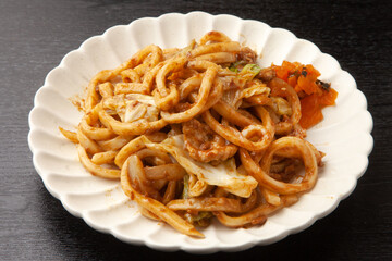 カレー焼うどん