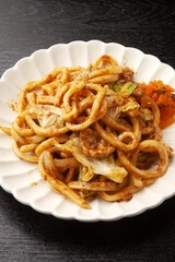 カレー焼うどん