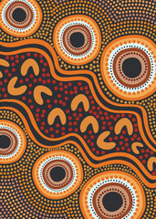 Vector Dot Aboriginal Design
