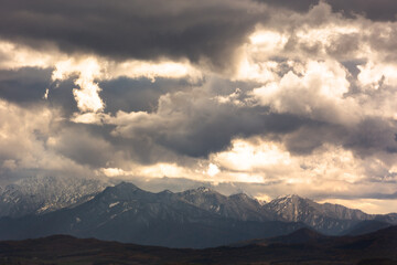 10月の北海道、美瑛周辺の風景・日本