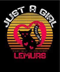 just a girl who loves lemurs