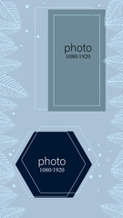 Instagram story template design