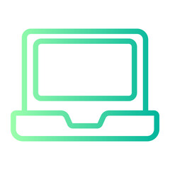 laptop gradient icon