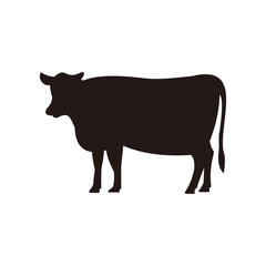cow icon vector illustration symbol