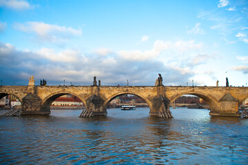 Obraz premium charles bridge city