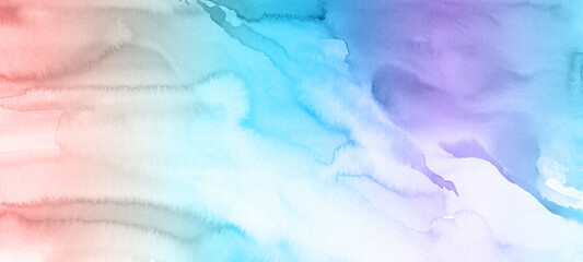 Different soft pastel colors watercolor textur illustration background art paper  - Creative Aquarelle painted textured canvas for vintage design, invitation card, template, hand-drwan