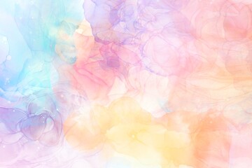 Fototapeta na wymiar 春用のアルコールインクアート抽象背景）ピンク・水色・オレンジ・紫　幻想的　カラフル　水彩　夢