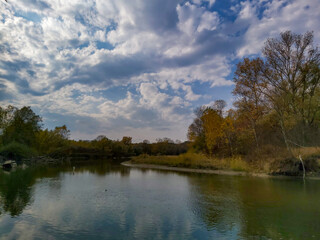 Obraz premium lake in autumn