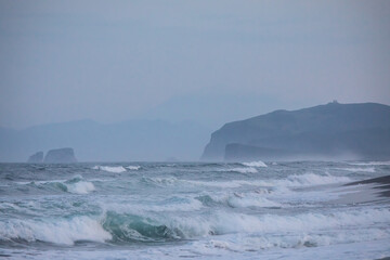 Obraz na płótnie Canvas Pacific ocean in the morning