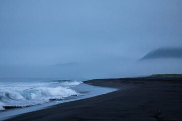 Pacific ocean in the morning