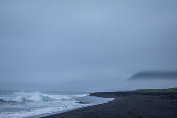 Pacific ocean in the morning