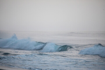 Pacific ocean in the morning
