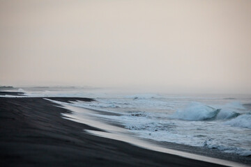 Pacific ocean in the morning