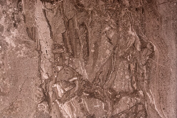 Abstract background in brown and beige colors. The structure of marble.