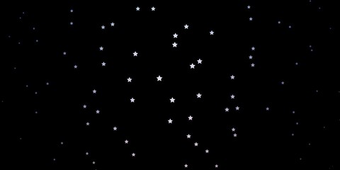 Dark Pink, Blue vector layout with bright stars. Colorful illustration with abstract gradient stars. Pattern for new year ad, booklets.