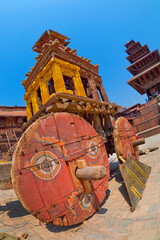 Durbar Square, UNESCO World Heritage Site, Patan, Latipur, Bhaktapur, Kathmandu, Nepal, Asia