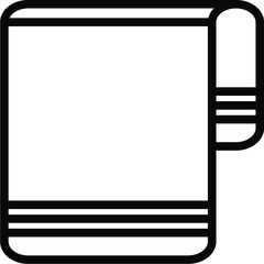 Kitchen Napkin Line Icon