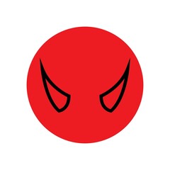 Devil horn Vector icon