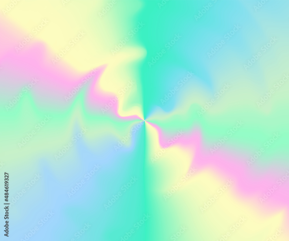 Poster 90s retro texture. holographic gradient background. vector