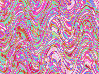 color wavy textured surface, abstract background mixed in colorful.