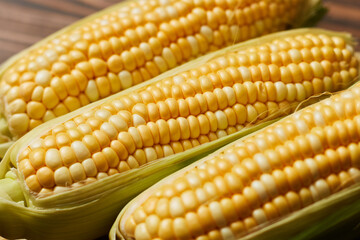 フレッシュでシャキシャキな甘いとうもろこし
