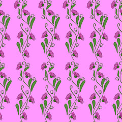 pattern, seamless composition, floral patterns