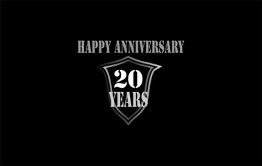 black and white shield