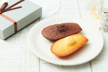 甘くて美味しいマドレーヌ