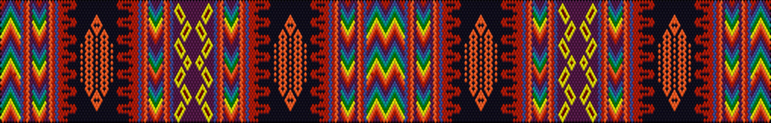  Ornament  is made in bright  juicy perfectly matching colors  navajo. Ornament mosaic ethnic folk pattern.