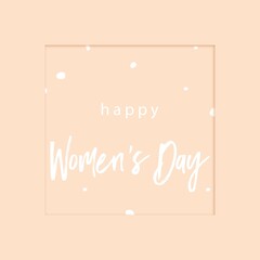 greeting card for harvest day, March 8, on a yellow greeting background