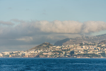 Funchal city at Madeira island, Portugal