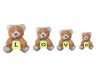 Bear Polar Bear mushroom vector icon doodle illustration, Cute cartoon Teddy bear, illustration