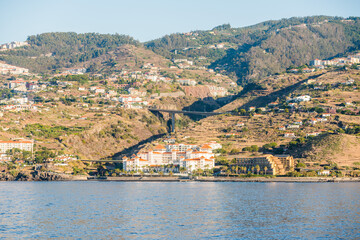 Funchal city at Madeira island, Portugal
