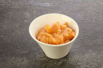 Delicous superfood - cod fish caviar