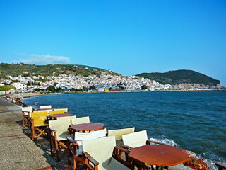 Greece- outlook of the town Skopelos