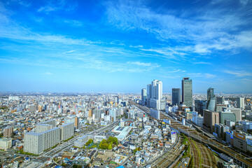 グローバルゲートより名古屋駅方面の俯瞰