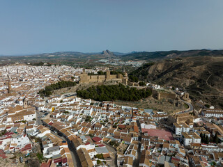 Naklejka premium vistas del municipio de Antequera en la provincia de Málaga, Andalucía