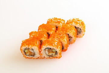 Japanese tradtional roll with salmon