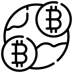 GLOBE line icon,linear,outline,graphic,illustration