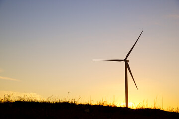 Obraz premium Green energy concept view