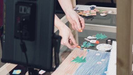 person using a laptop